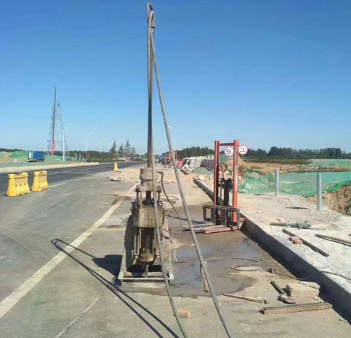 尤溪公路高聚物注浆加固
