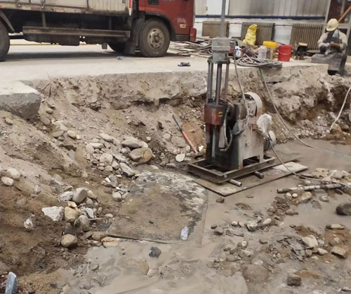 尤溪公路下沉压浆